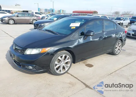 2012 Honda Civic Si z USA, uszkodzony, nr VIN 2HGFB6E53CH703606